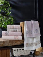 Набор махровых полотенец Sikel из 6 шт. 100х150 см, модель 15 Набор махровых полотенец Sikel из 6 шт. 100х150 см, модель 15