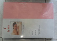 Простынь Le Vele трикотажная на резинке pink 140-160x200 см