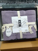 Покривало бавовняне Moss Home 200x230 см модель 6