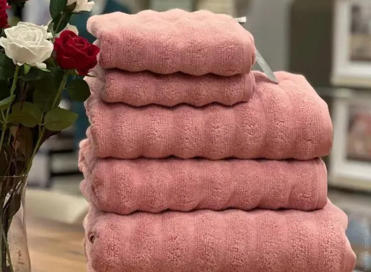 Махровое полотенце Tac Tanes micro cotton Pudra 50х90 см Махровое полотенце Tac Tanes micro cotton Pudra 50х90 см
