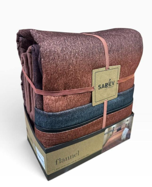 Постельное белье Sarev Flannel Prime Collection Yula полуторный