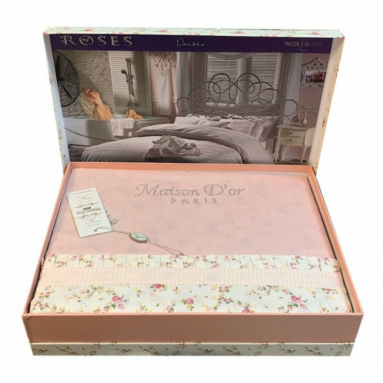 Постельное белье Maison D'or Roses Pink евро