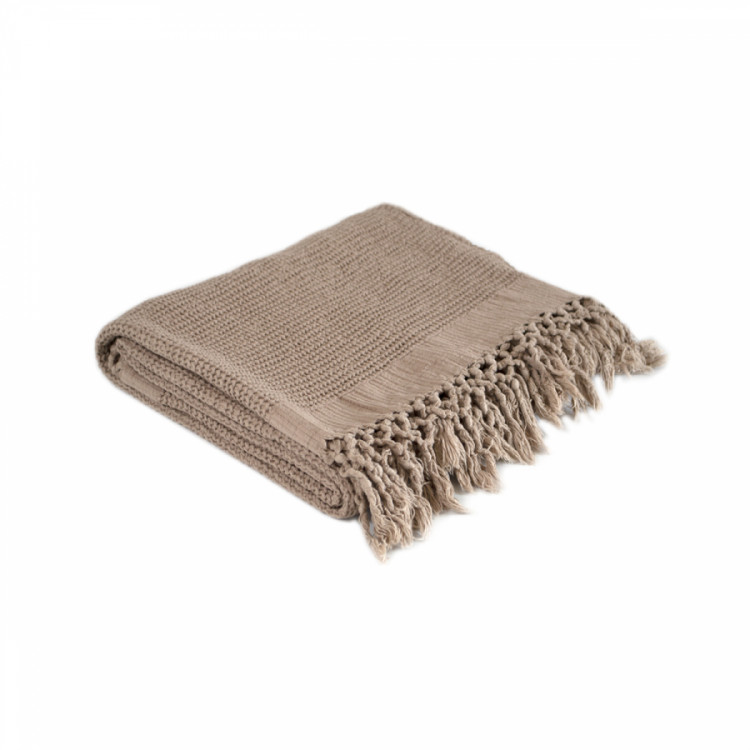 Плед Lotus Home Rius kahve кофе 130x170 см