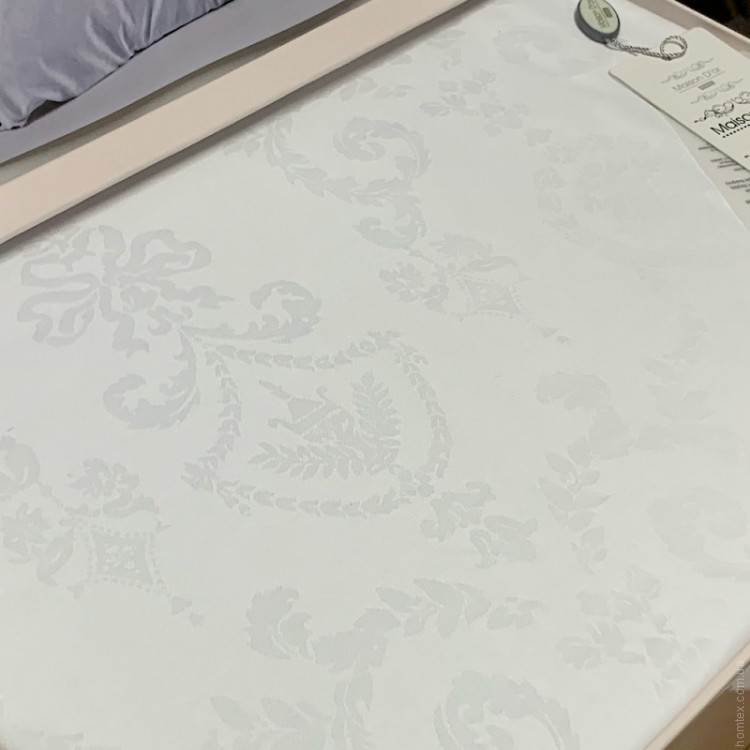Постільна білизна Maison Dor Mirabella White (біла) євро