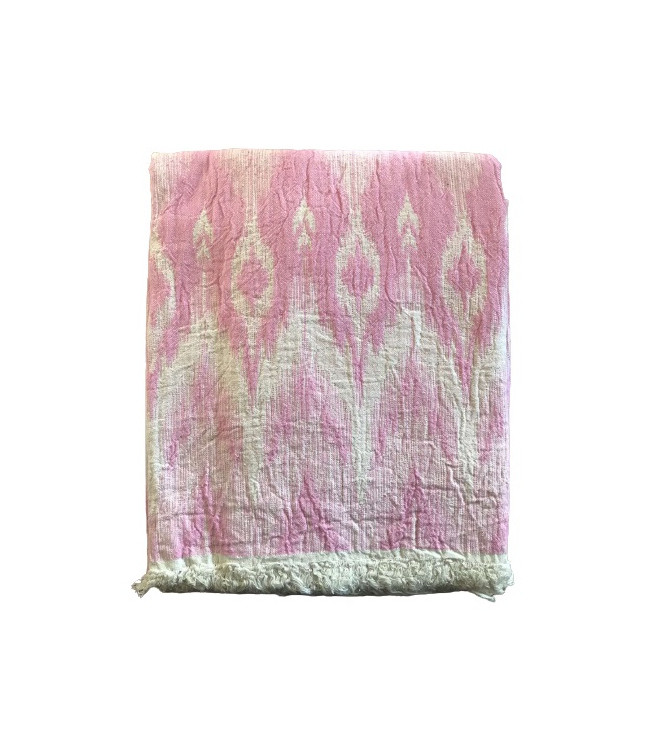 Пляжное полотенце Gold Soft Life pestemal Acha 100х180 см розовый