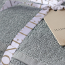 Набір рушників Maisonette Elegance сріблясто-сірий 700 г/м2 з 2-х шт. 76х147 см