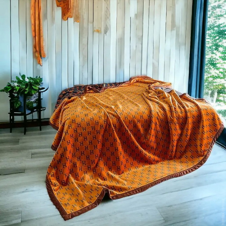 Плед велюровый двуслойный Home Textile 963979 200x230 см