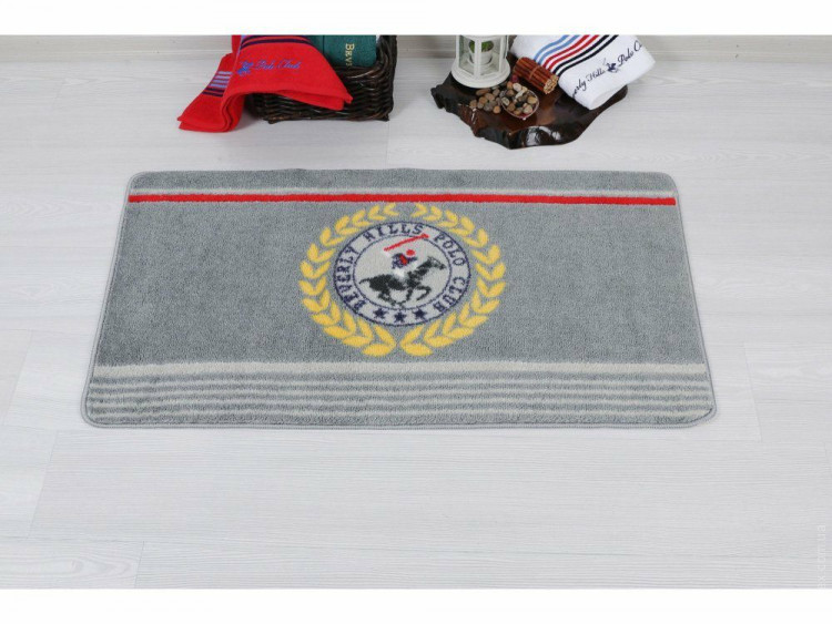 Коврик для ванной Beverly Hills Polo Club 306 Grey  57х100 см