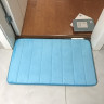 Коврик в ванную с эффектом памяти Homytex 40x60 см, Полоска голубой