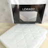 Наматрацник непромокальний бавовняний Levanzo 160x200 см на резинці по периметру Наматрацник непромокальний бавовняний Levanzo 160x200 см на резинці по периметру