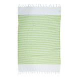 Рушник Barine Pestemal - White Imbat Green зелений 90х170 см
