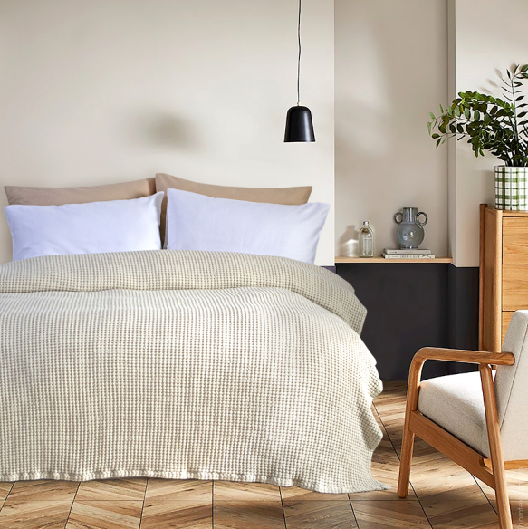 Покрывало Lotus Home Bellia bej 200х220 см