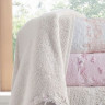 Набор махровых полотенец с вышивкой и 3D аппликацией Pupilla из 6 шт. 50х90 см. Beyza penye