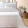 Плед - Покрывало на овчинке Merinos Allday Mosaic bej 220х240 см с наволочками