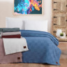 Хлопковое покрывало Sikel Elegan mavi 210x240 см