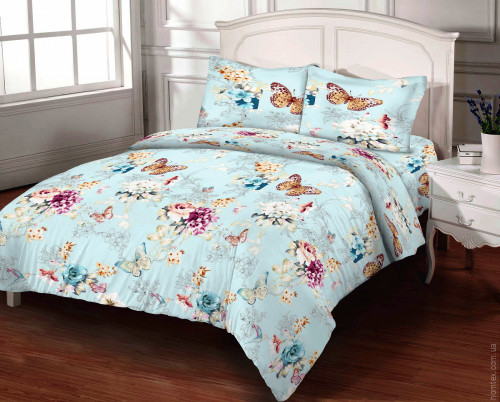 Постельное белье Zastelli Butterfly бязь Gold USA евро