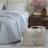 Муслинове покривало La Modno Magic Smokey Taupe 230x250 см