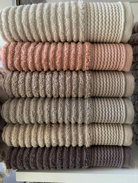 Набір махрових рушників Sikel із 6 шт. 30х50 см, модель 10 Набір махрових рушників Sikel із 6 шт. 30х50 см, модель 10