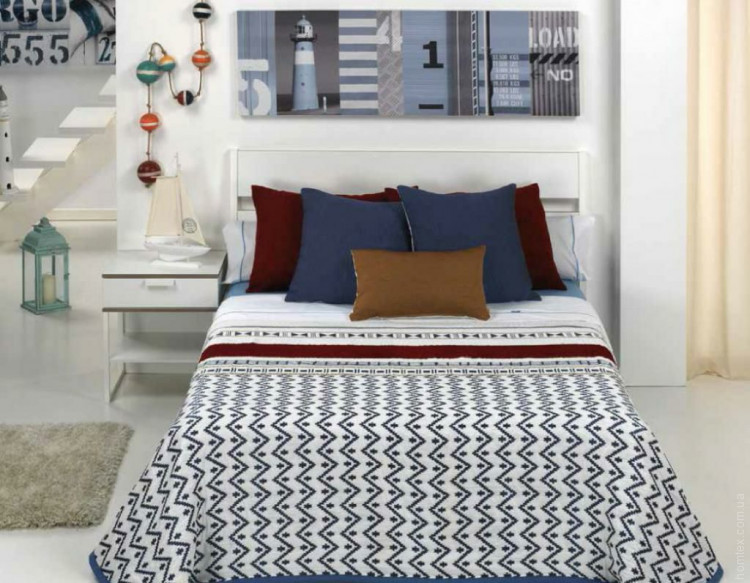 Покрывало двустороннее Canete Shia 20 azul  250x270 см