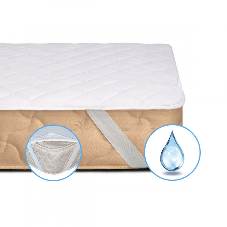 Наматрасник Mirson Стандарт Тенсель (Modal) 150x200 см, №308 (непромокаемый с резинкой по углам)