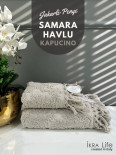 Набір махрових рушників Ikra Life Samara kapucino 50x90 см + 70х140 см