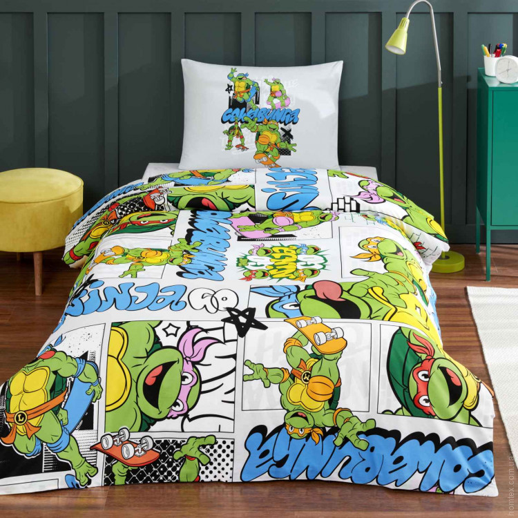 Постельное белье TAC Disney Ninja Turtles four детский
