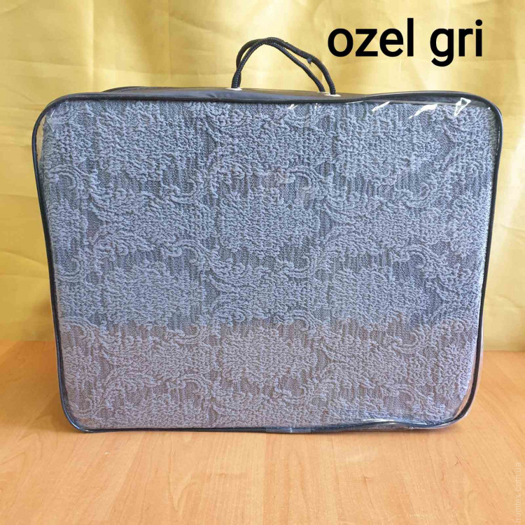 Набір чохлів на 3-місний диван + 2 крісла Zeron Вензель ozel gri
