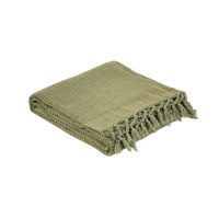 Плед Lotus Home Rius olive оливковий 240х260 см