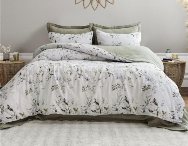 Постільна білизна Saheser jacquard Grazia муслін євро Постільна білизна Saheser jacquard Grazia муслін євро