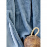 Набор постельное белье с покрывалом Karaca Home Lanika mavi 2020-1 голубой евро