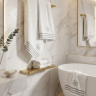 Набор полотенец Maison D'or Paris Delon Ecru из 3-х штук 30x50 см+ 50x100 см+ 75x150 см молочные