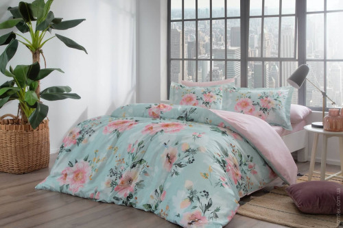 Постільна білизна TAC Digital Huron pembe полуторна