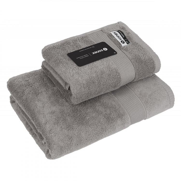 Набор полотенец Sonex Altea графит 50х90 см + 70х140 см