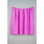 Плед-накидка Barine Stone Throw pink розовый 140x170 см 