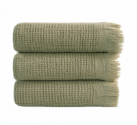 Полотенце Lotus Home Rius olive оливковое 50х100 см