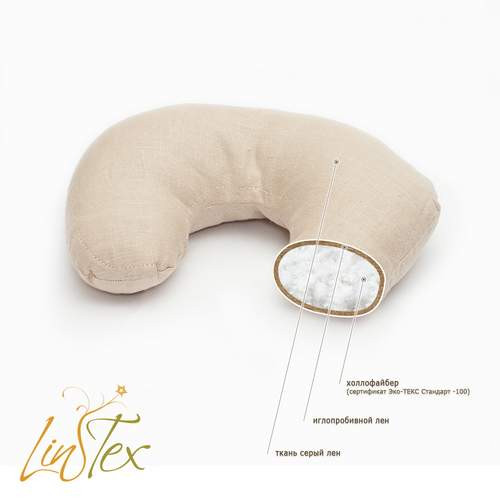 Подушка дорожная Lintex 25х35 см