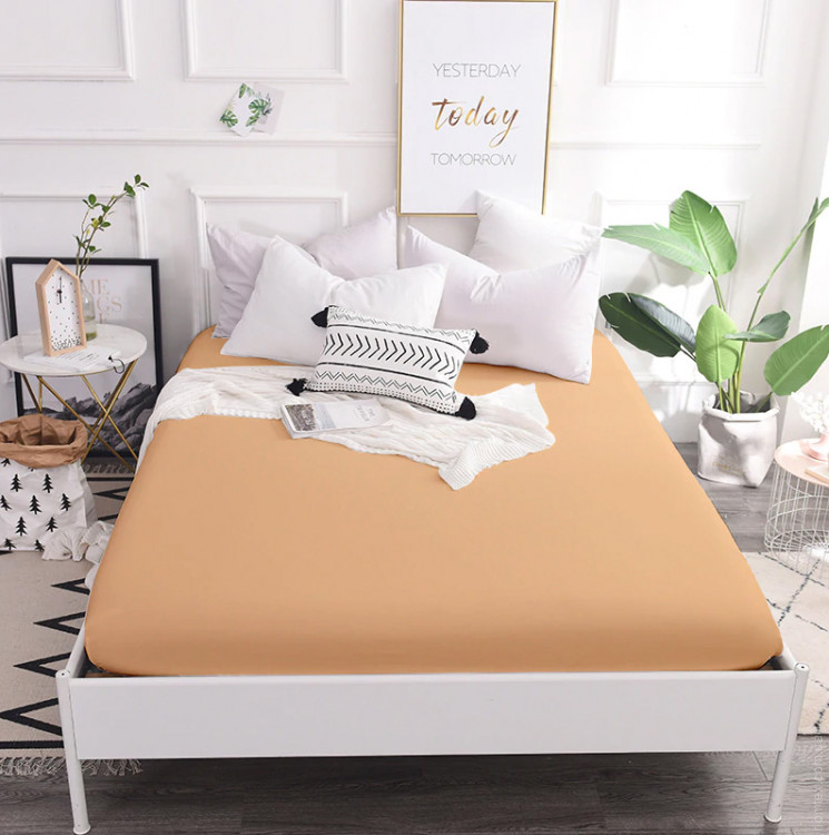 Простынь Mirson 13-1027 Colombo бязь 90x200 см на резинке по периметру