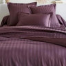 Набір наволочок Almira Mix страйп фіолетовий сатин (смуга 1 см) 50x70 см з 2 шт.