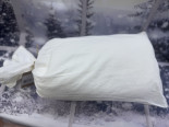 Простынь на резинке Naturel 160x200x30 см с наволочками 50х70 см молочная
