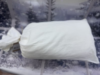 Простынь на резинке Naturel 160x200x30 см с наволочками 50х70 см молочная