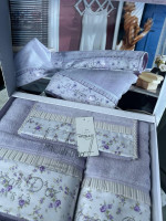 Набор полотенец Maison D'or ROSES TOWEL SET модель 2 из 3-х шт (30x50 см, 50x100 см, 85x150 см)
