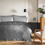 Покрывало Lotus Home Bellia antrasit 160х200 см
