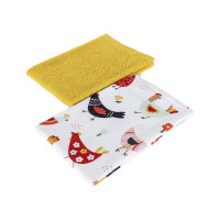 Набір рушників Maisonette Chick жовтий 40x60см - 2 шт.