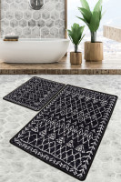 Набор ковриков для ванной Chilai Home SOHO BANYO HALISI DJT 60x100 см + 50x60 см