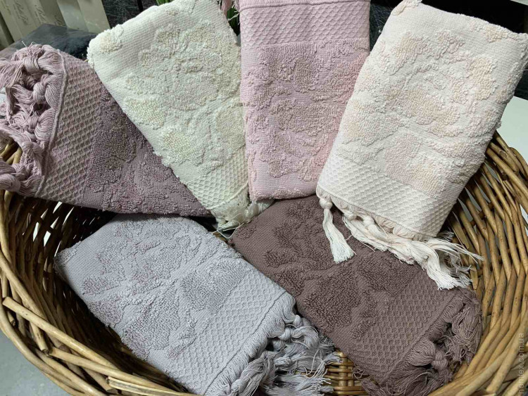 Набір махрових рушників Sikel із 6 шт. 30х50 см, модель 12