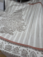 Плед хлопковый Aksu 180x220 см, модель 36