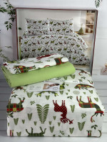 Постельное белье Romeo Home фланель полуторный модель 1