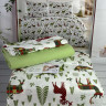 Постільна білизна Romeo Home фланель полуторна модель 1
