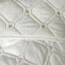 Покривало Lizbon велюрове 250x260 см. з наволочками кремове Покривало Lizbon велюрове 250x260 см. з наволочками кремове