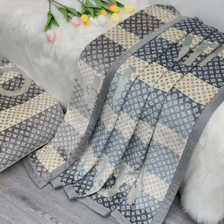 Плед велюровый двуслойный Home Textile 965342 200x230 см 
